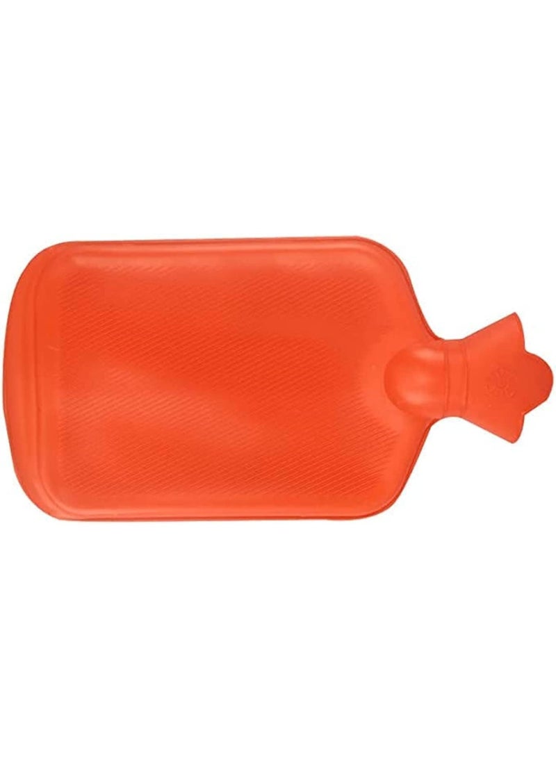 قربة مياه ساخنة علاجية سعة كبيرة جداً 2.5 لتر - مصنوعة من المطاط القوي عالي الجودة لتخفيف الآلام، التقلصات، والتدفئة لفترات طويلة - Image 5